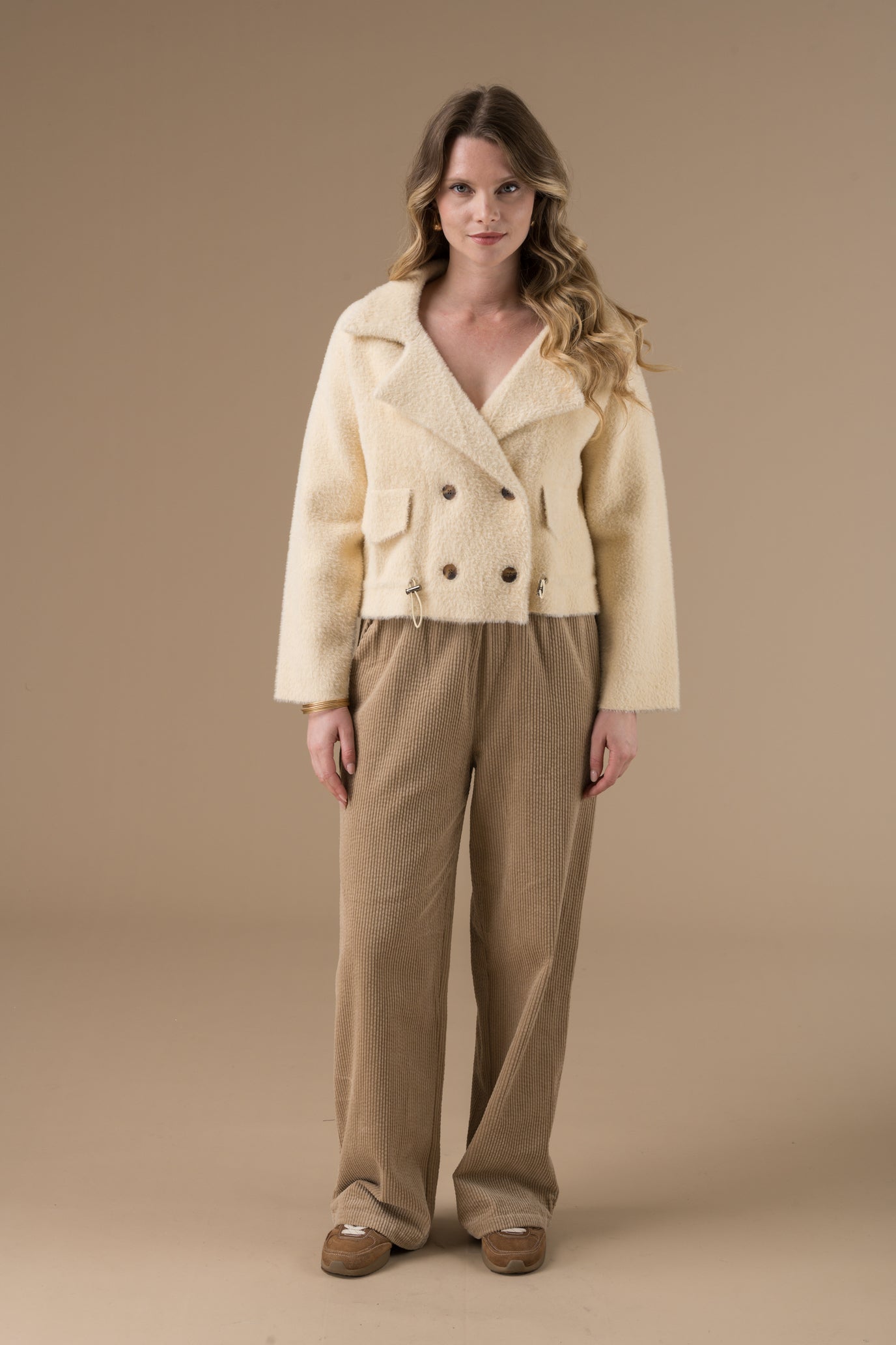Veste Felicie manches longues en maille douce