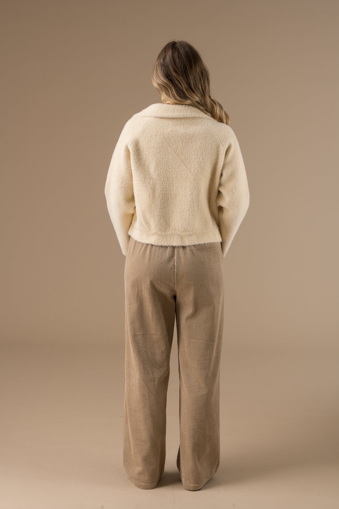Veste Felicie manches longues en maille douce