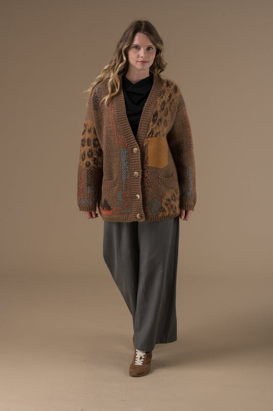 Gilet Blandine cardigan oversize