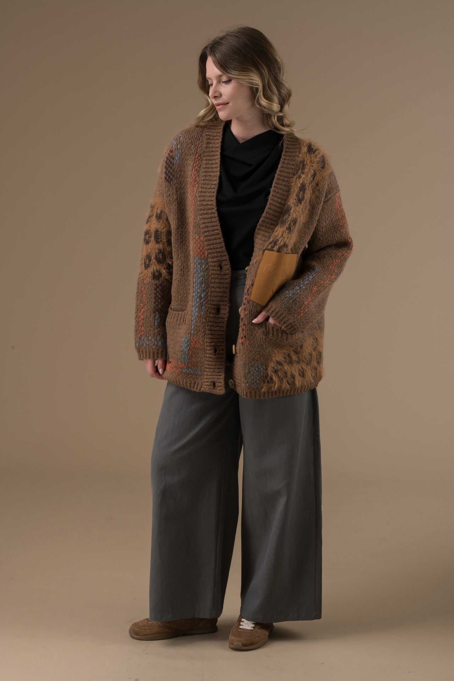 Gilet Blandine cardigan oversize