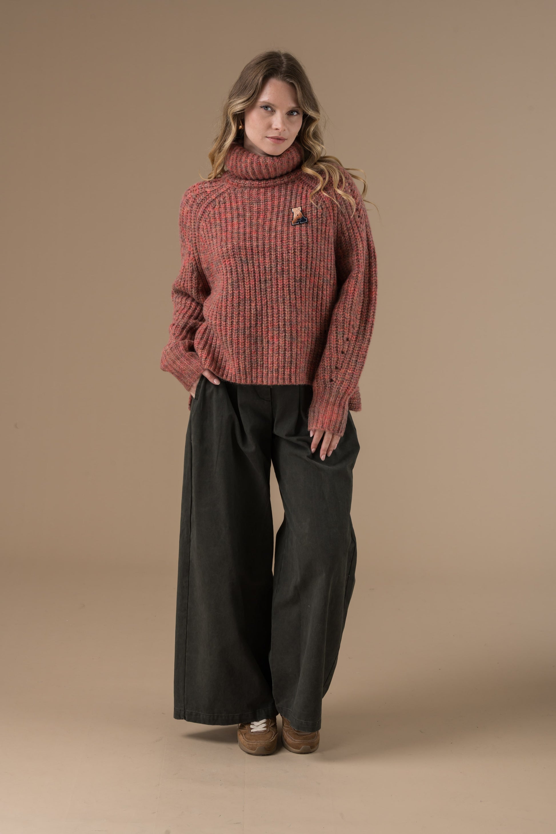 Pull Lume manches longues en maille épaisse