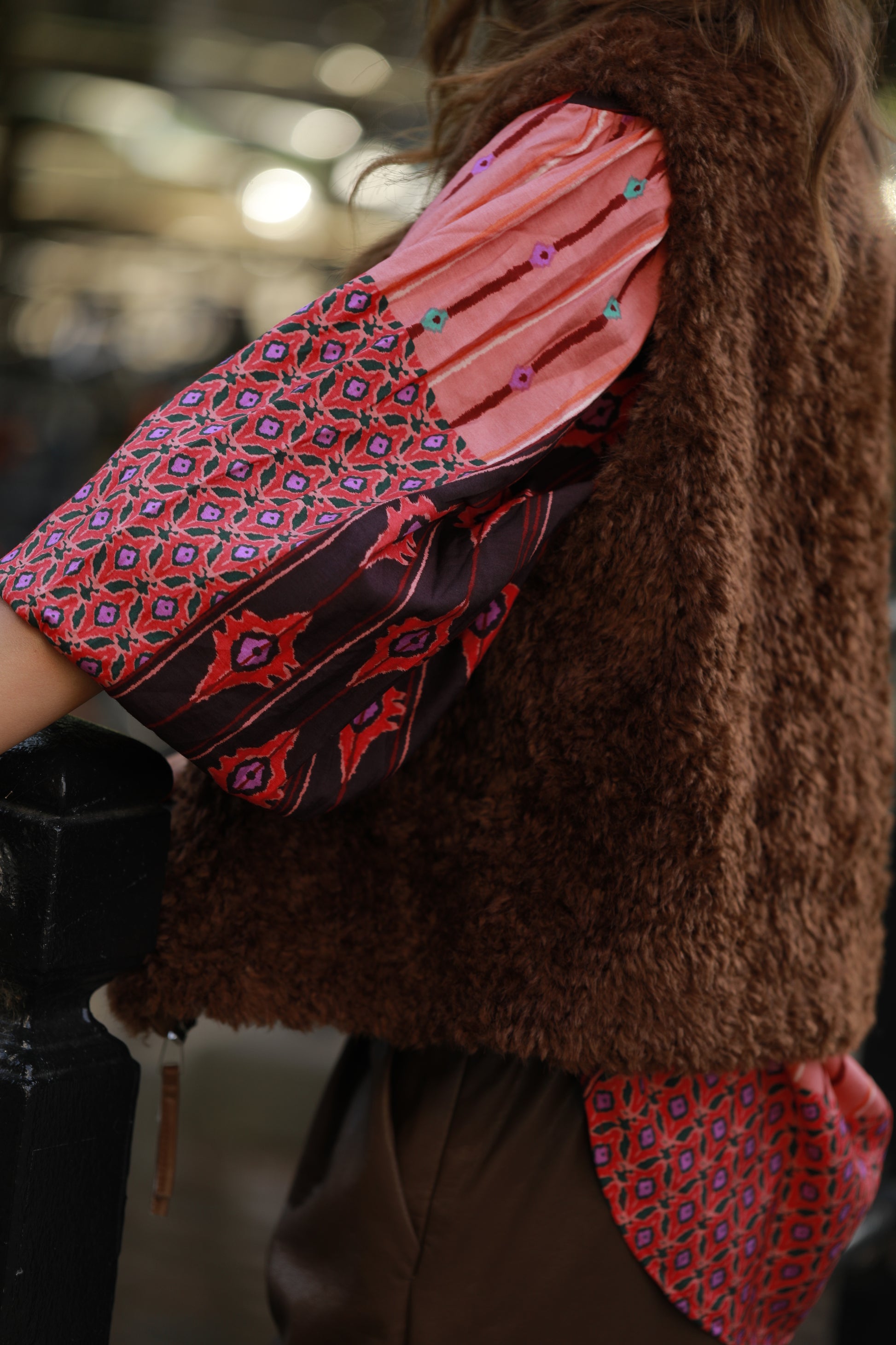 Gilet Ludmila fourrure façon shearling