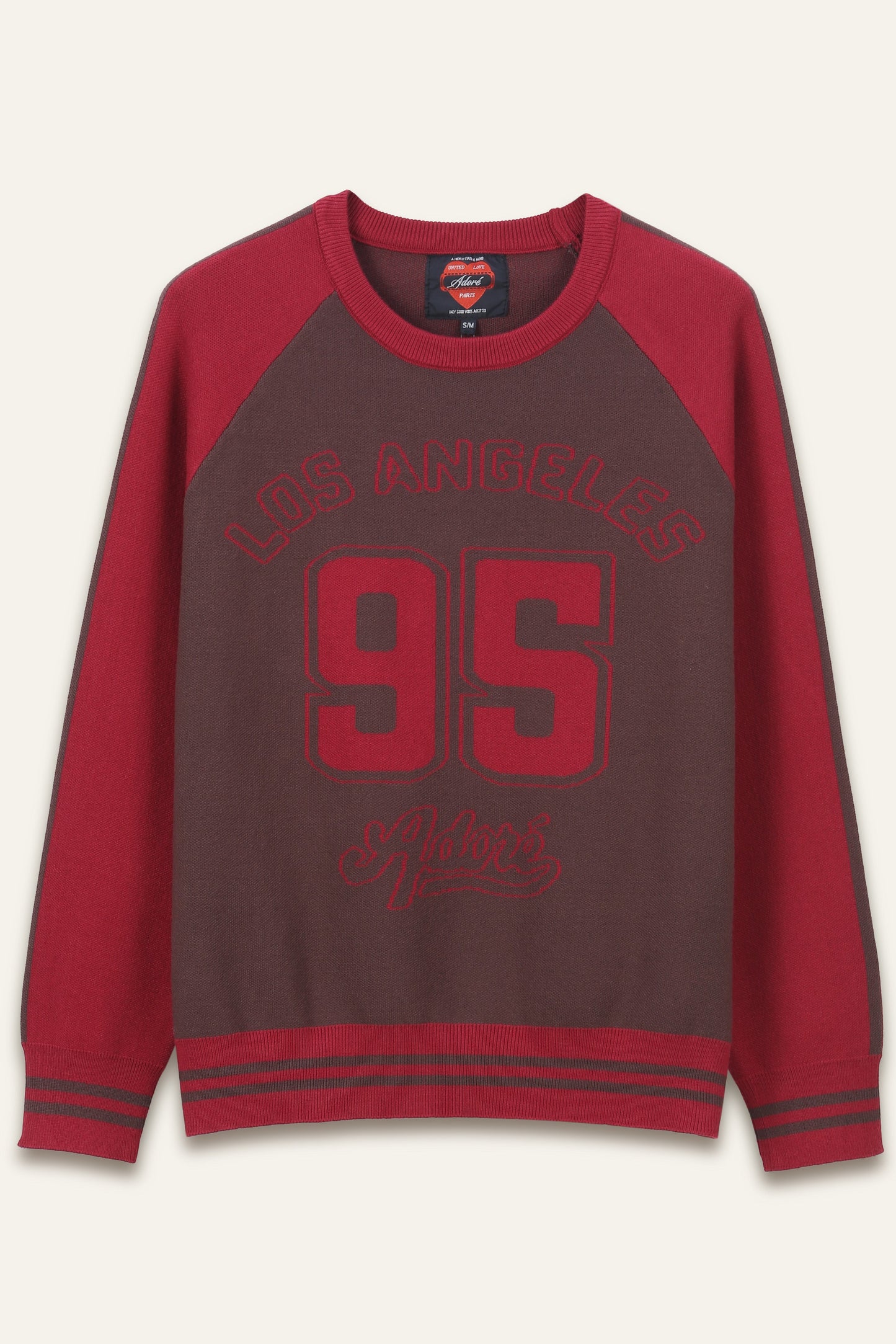 Pull Indira - Choco et Bordeaux