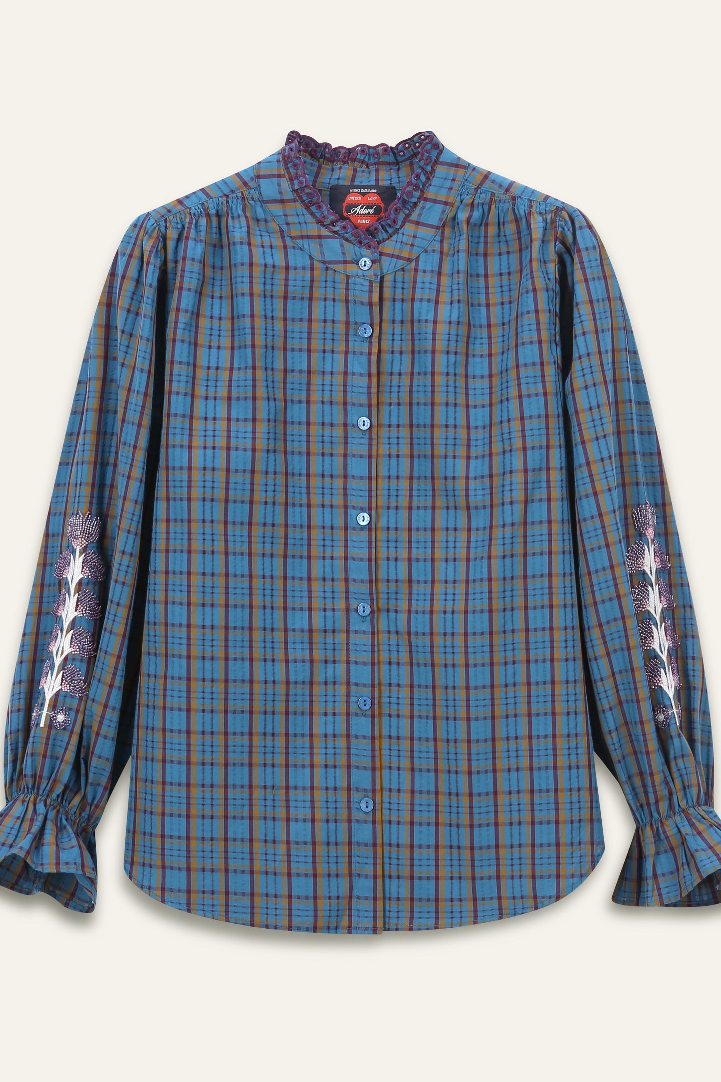 Blouse Kimber - Carreaux Canard