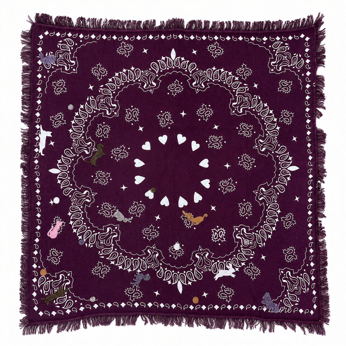 Elia La Seventies Beige Scarf
