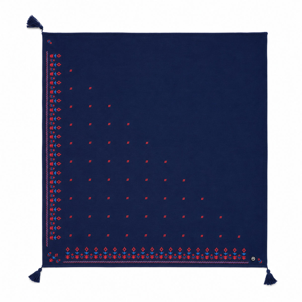 Écharpe Lucky Ethnic Navy | Adoré Paris