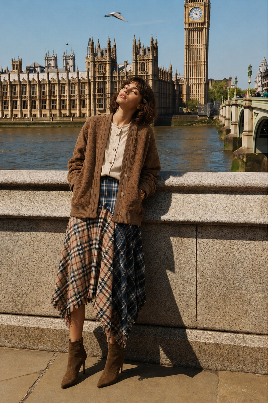 Cardigan Robine - Chocolat