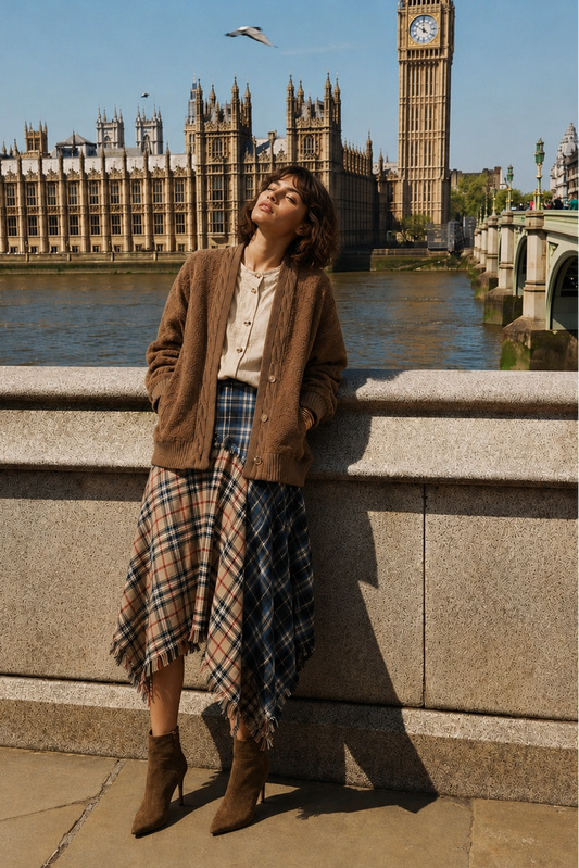Cardigan Robine - Chocolat