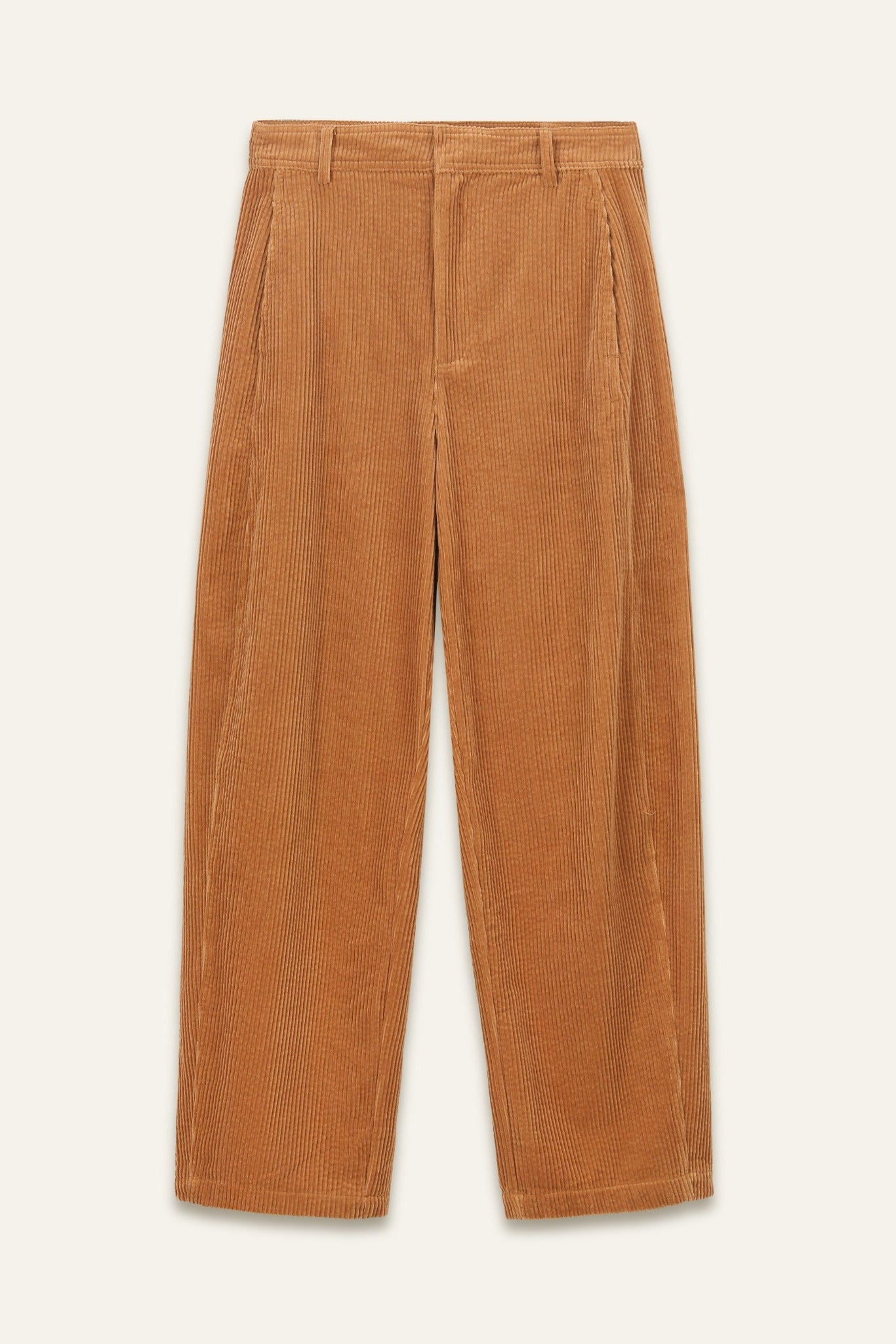 Pantalon velours en laine Pia - Camel