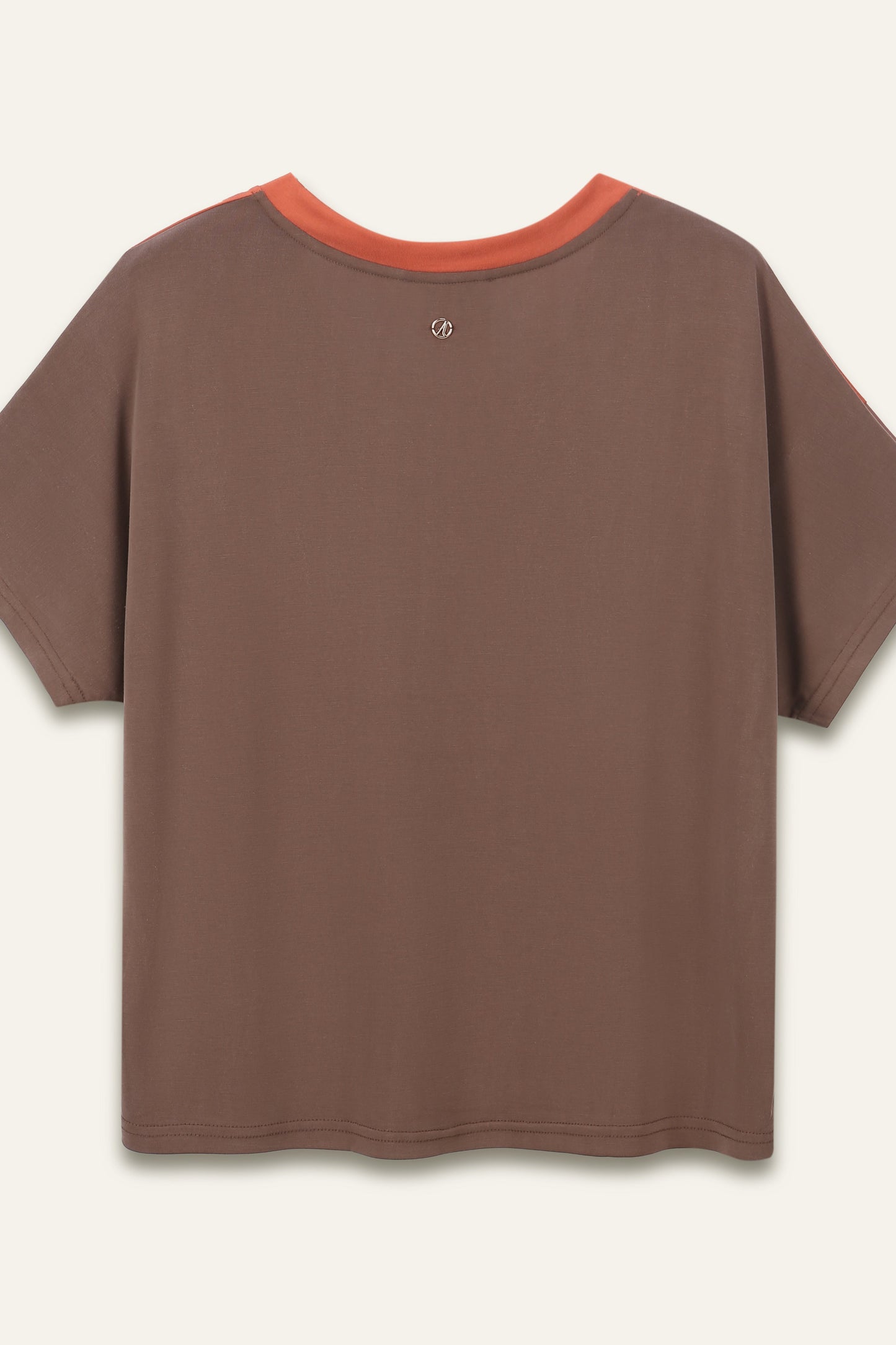 T-shirt Raja - Mix Orange et Choco