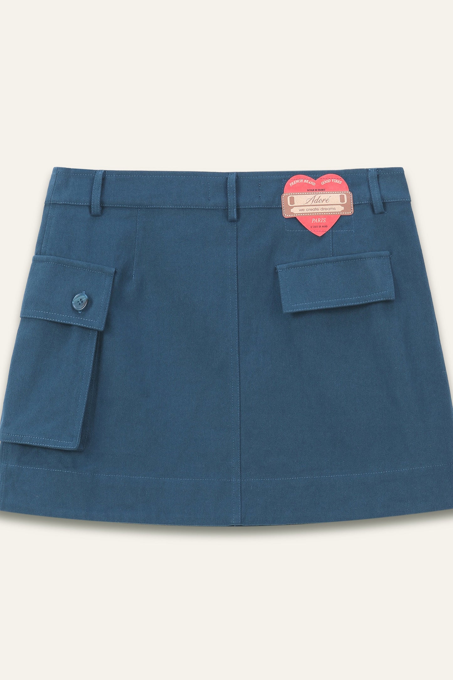 Ilyes Blue Skirt