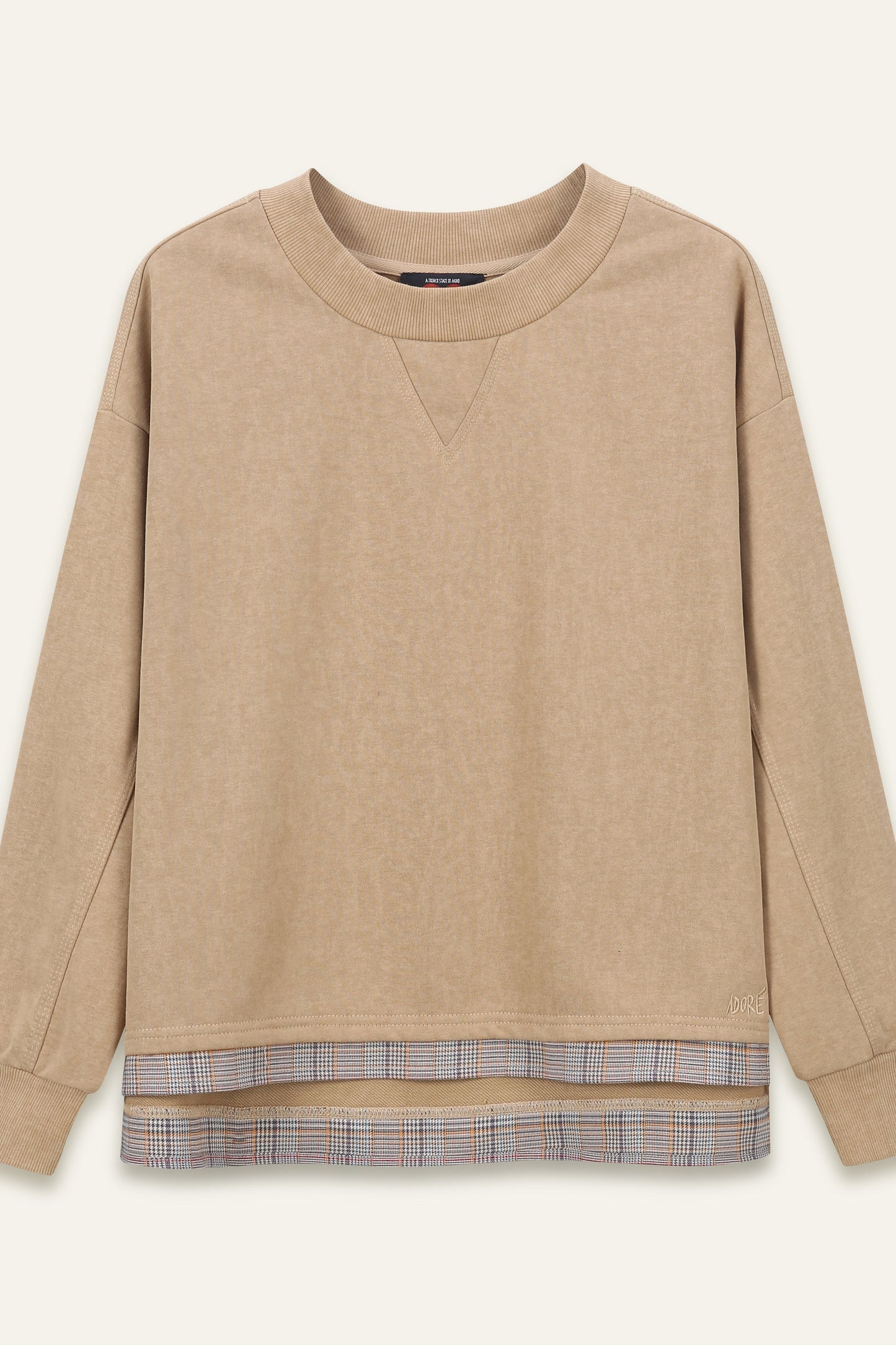 T-shirt Flow - Ocre