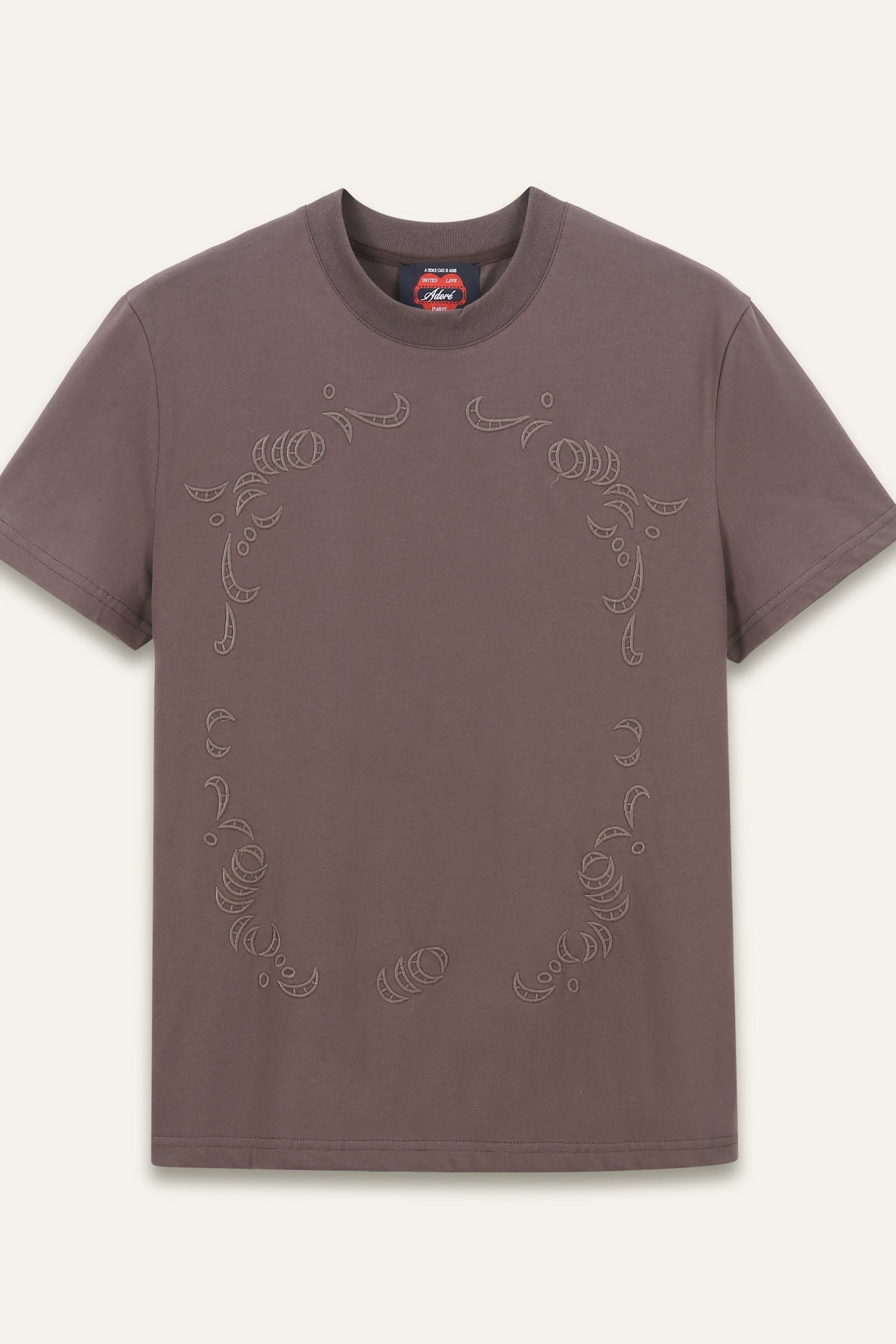 T-shirt brodé Alice - Kaki