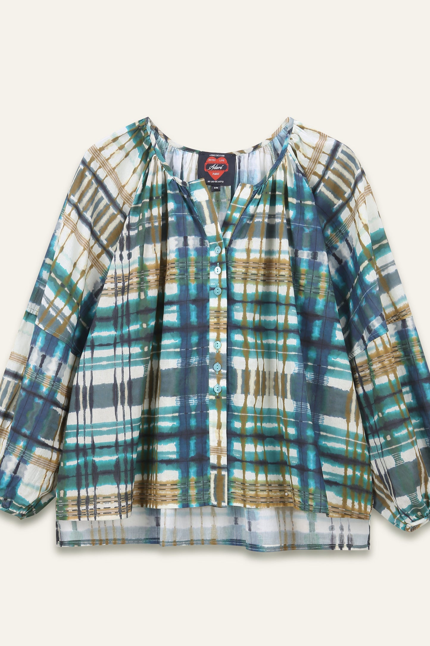 Blouse imprimé graphique Blora - Winter Lake