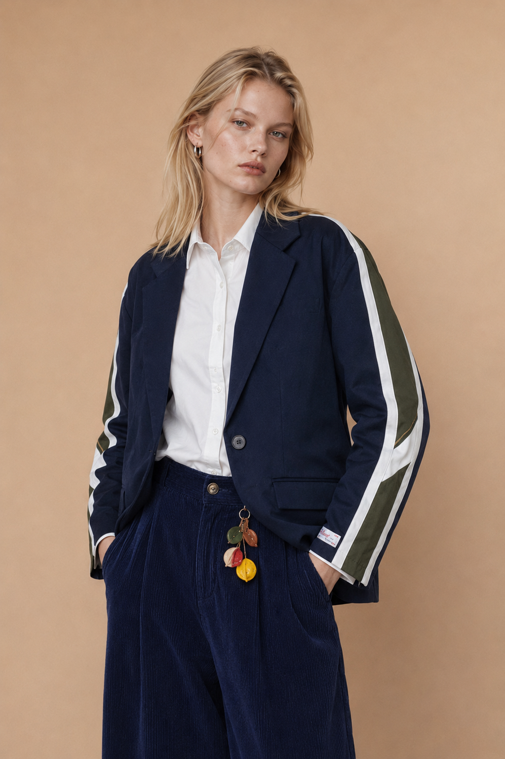 Veste Alba - Marine et Kaki