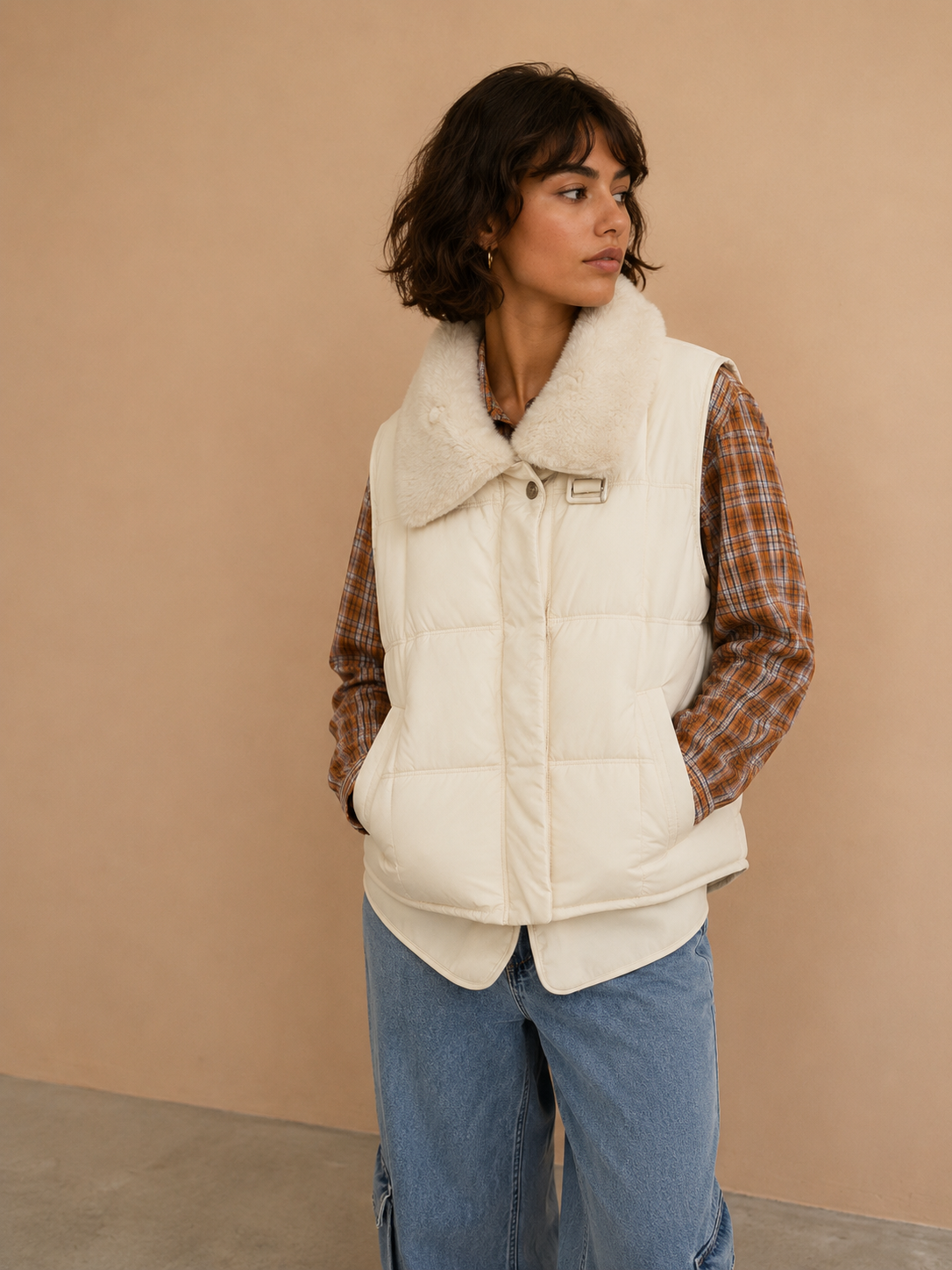 Veste Amarys - Ecru
