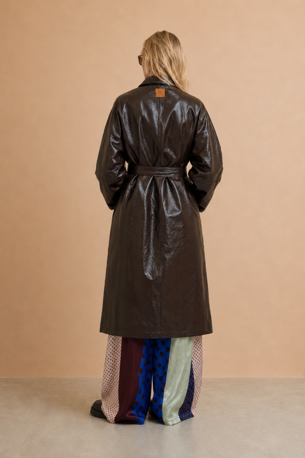 Veste longue Angie - Choco