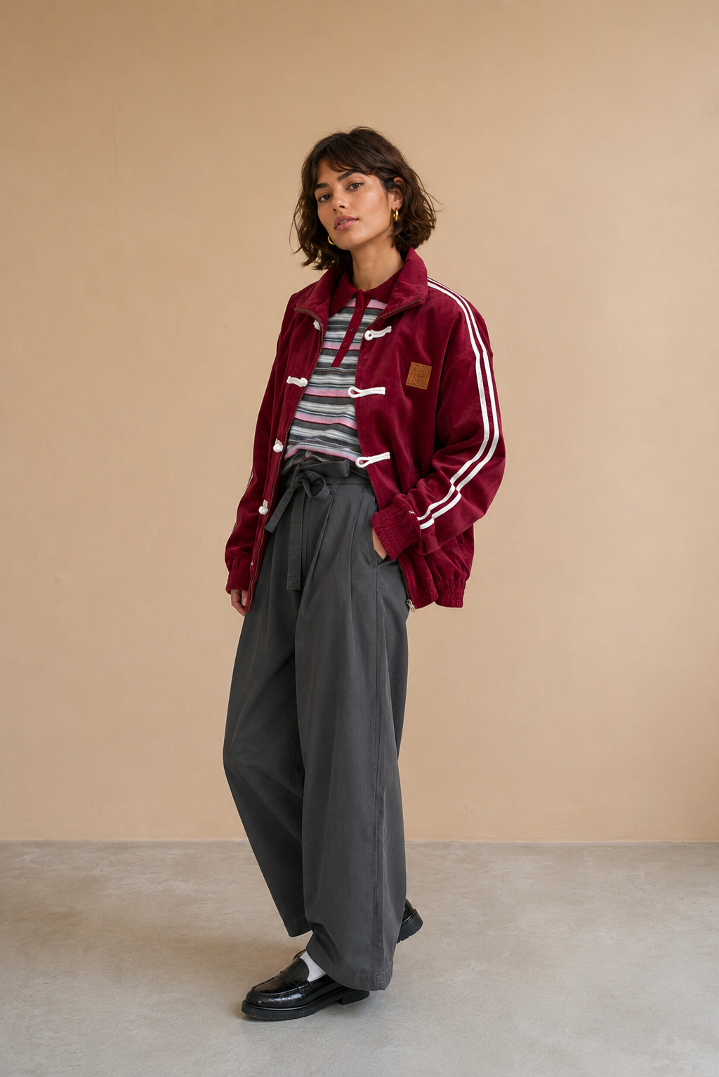 Veste Ayline - Bordeaux