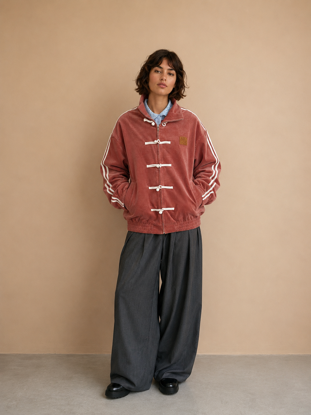 Veste Ayline - Vieux rose