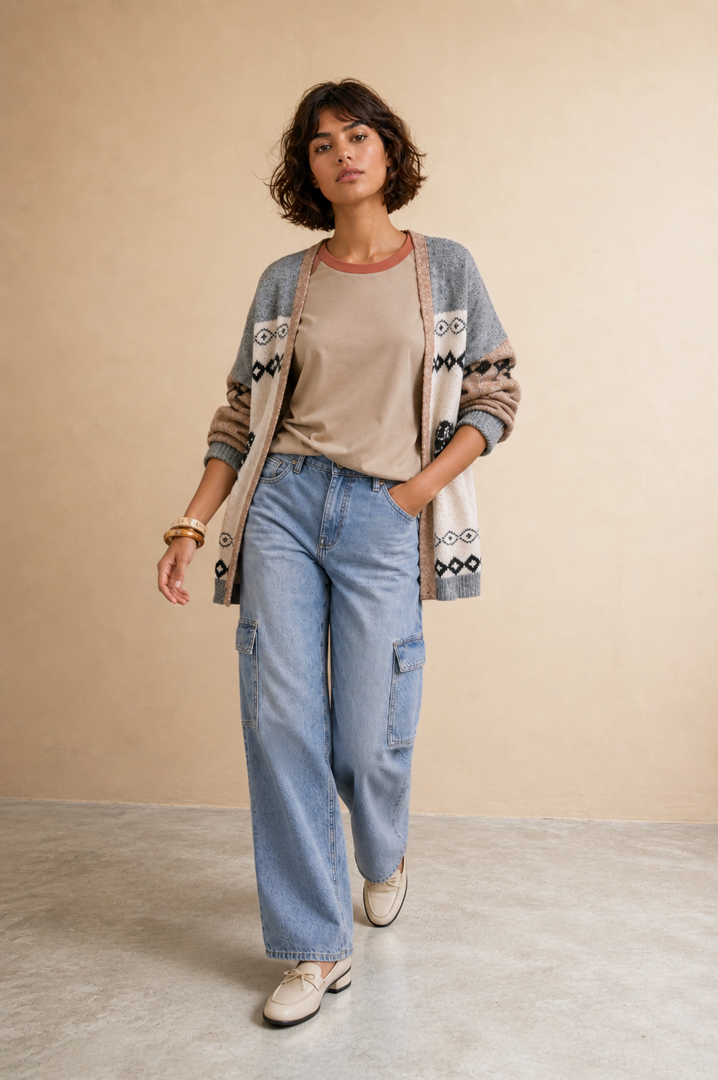 Pull Azaleia - Ecru beige
