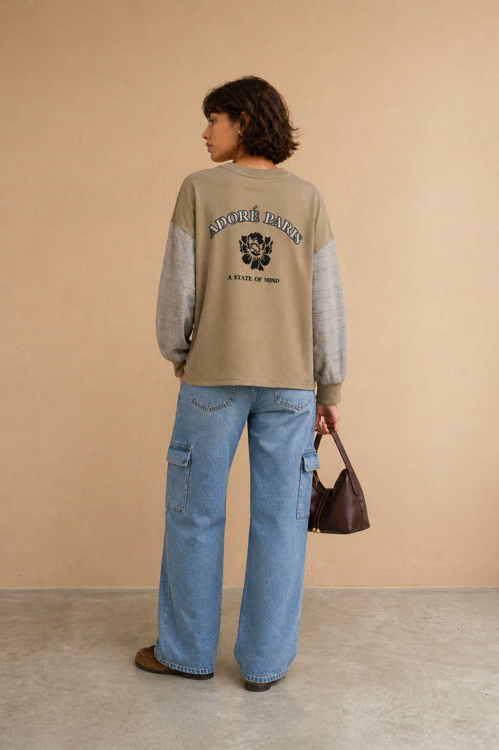 Sweatshirt « A State of Mind » Benito - Kaki