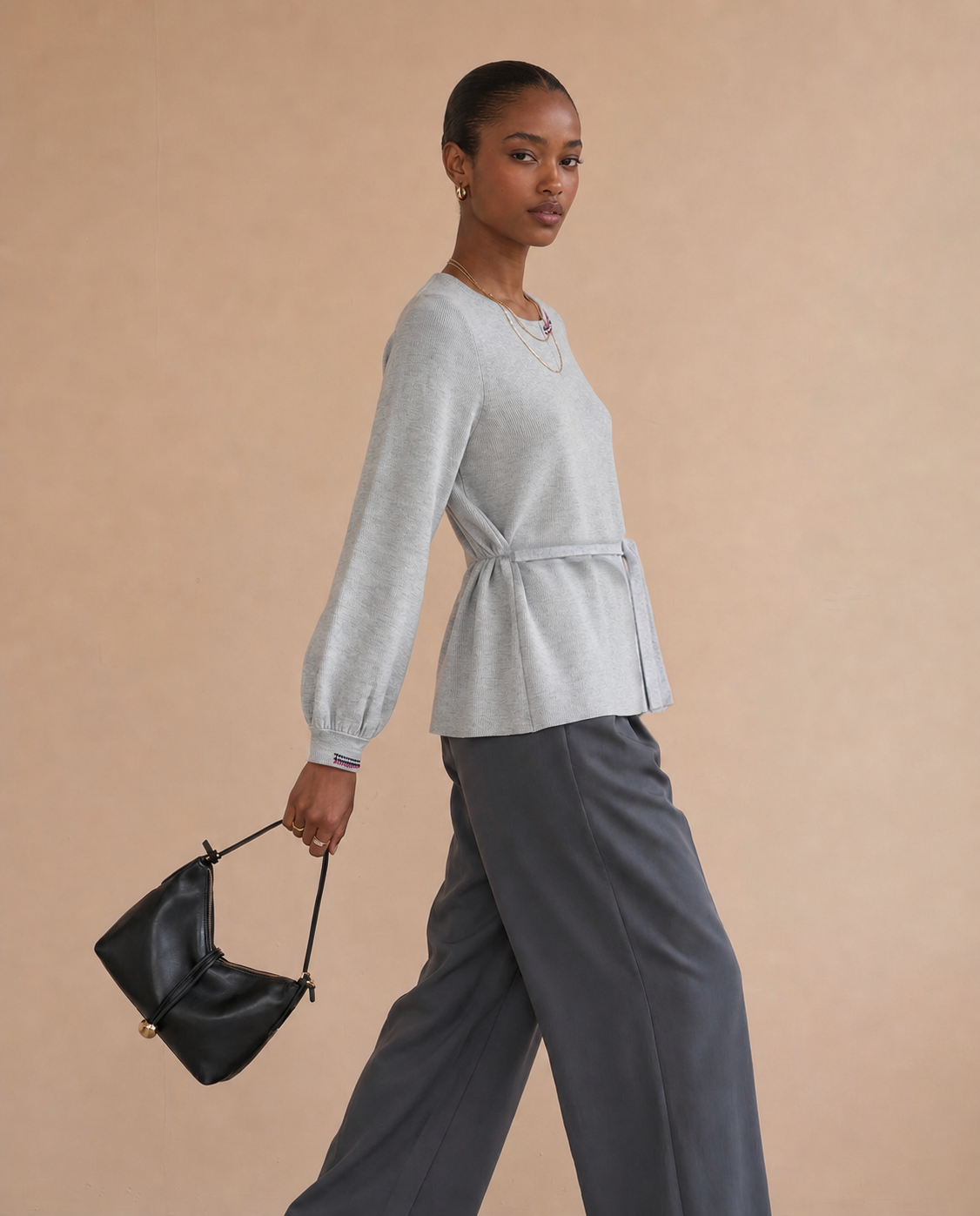 Pull Bertilde - Gris chine