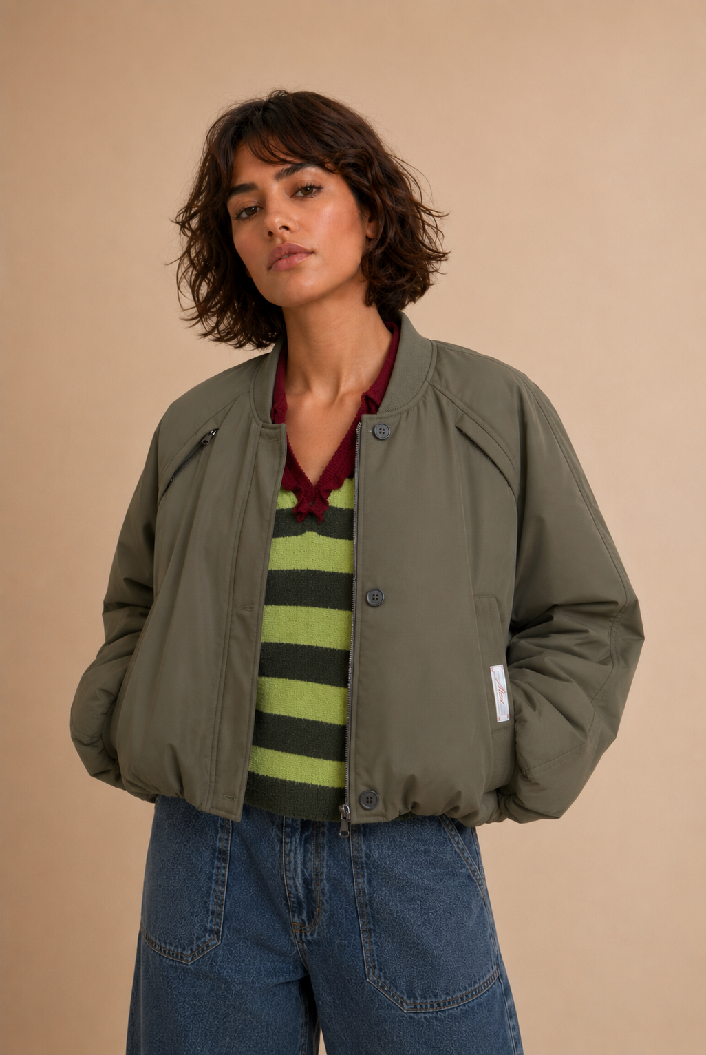 Veste bomber Vicente - Kaki