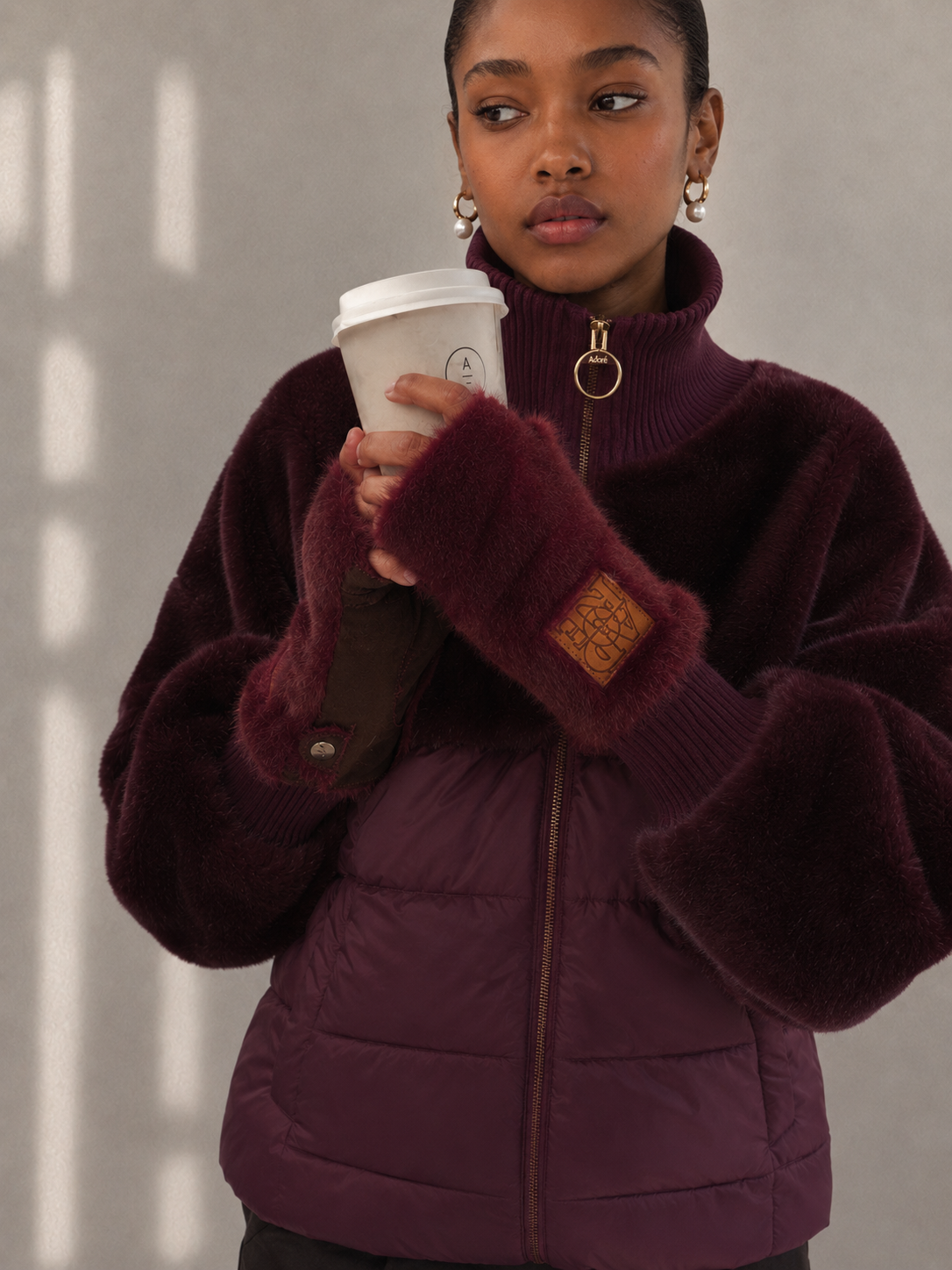Veste Felicia - Bordeaux