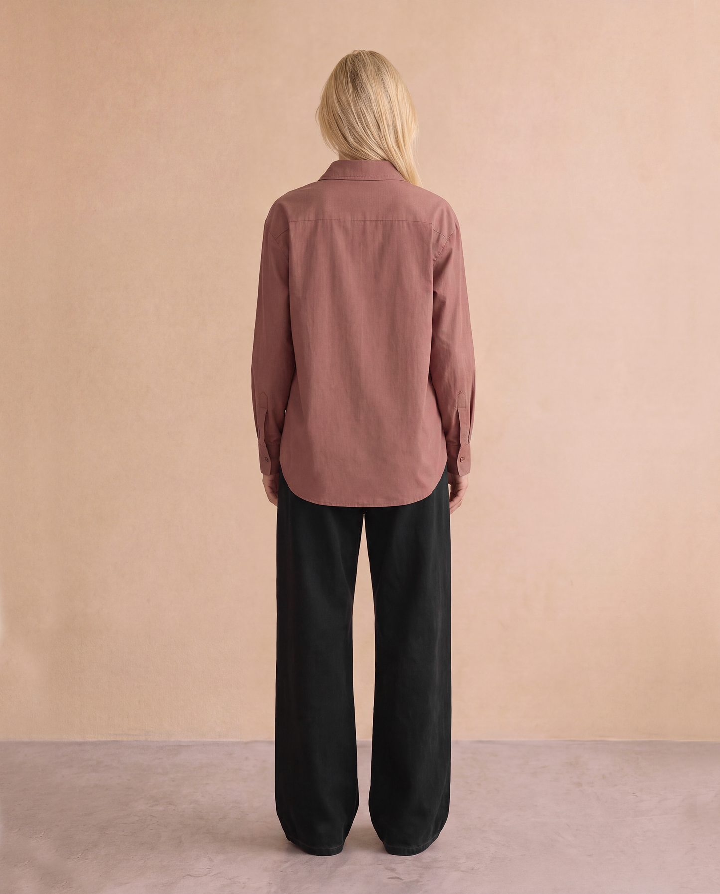 Blouse à volants Damienne - Choco