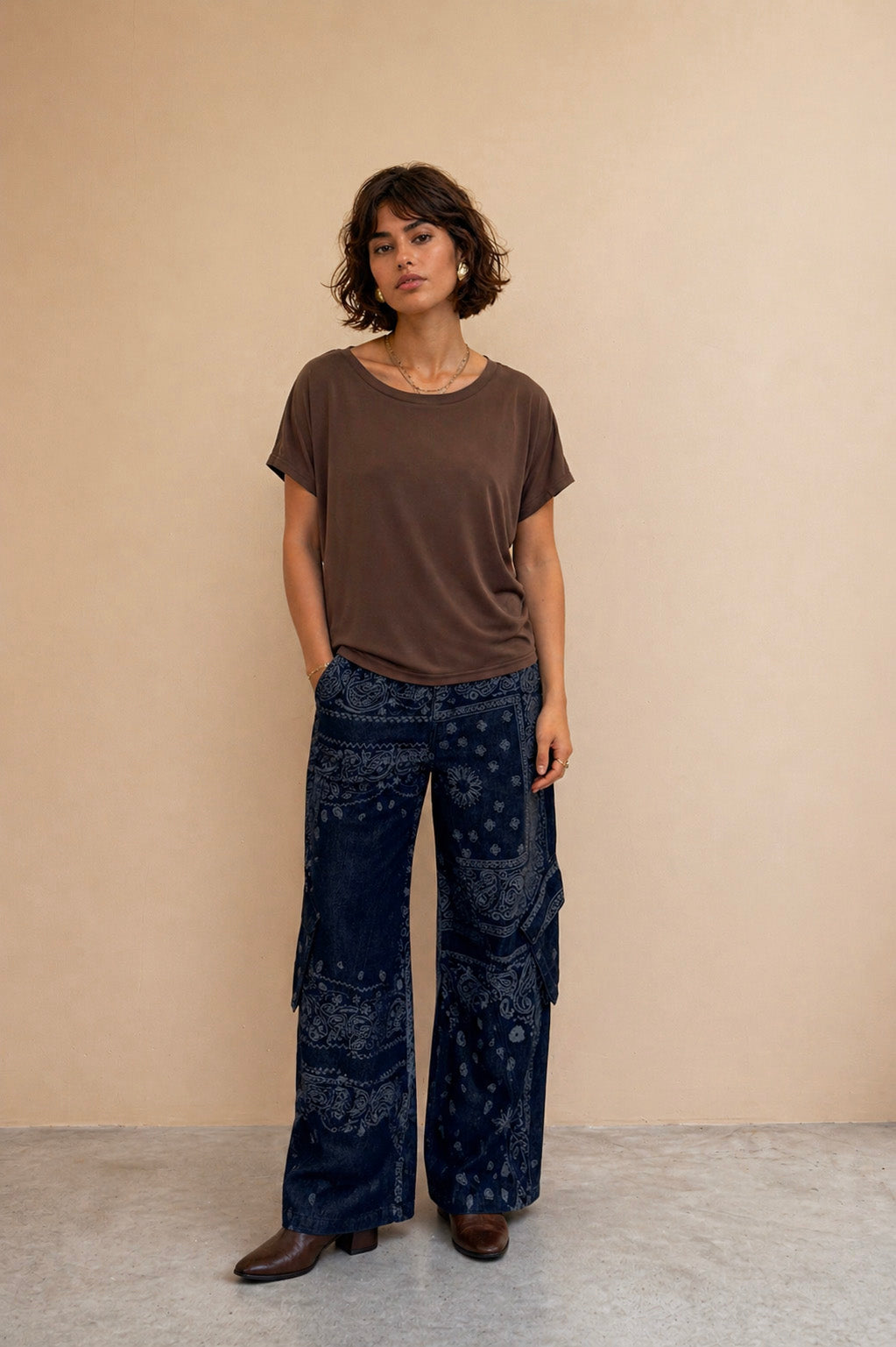 T-Shirt Constanza - Choco