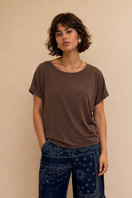 T-Shirt Constanza - Choco
