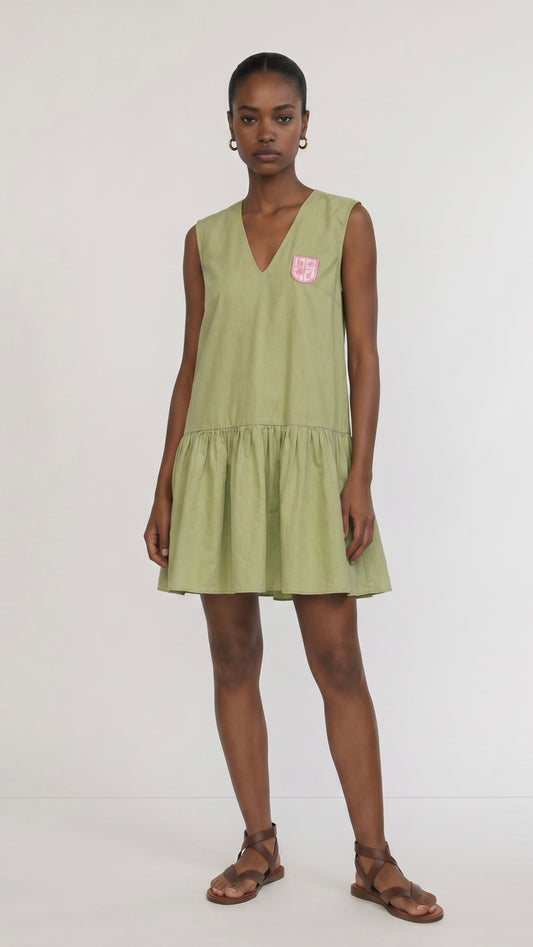 ROBE HOLLY denim, liche