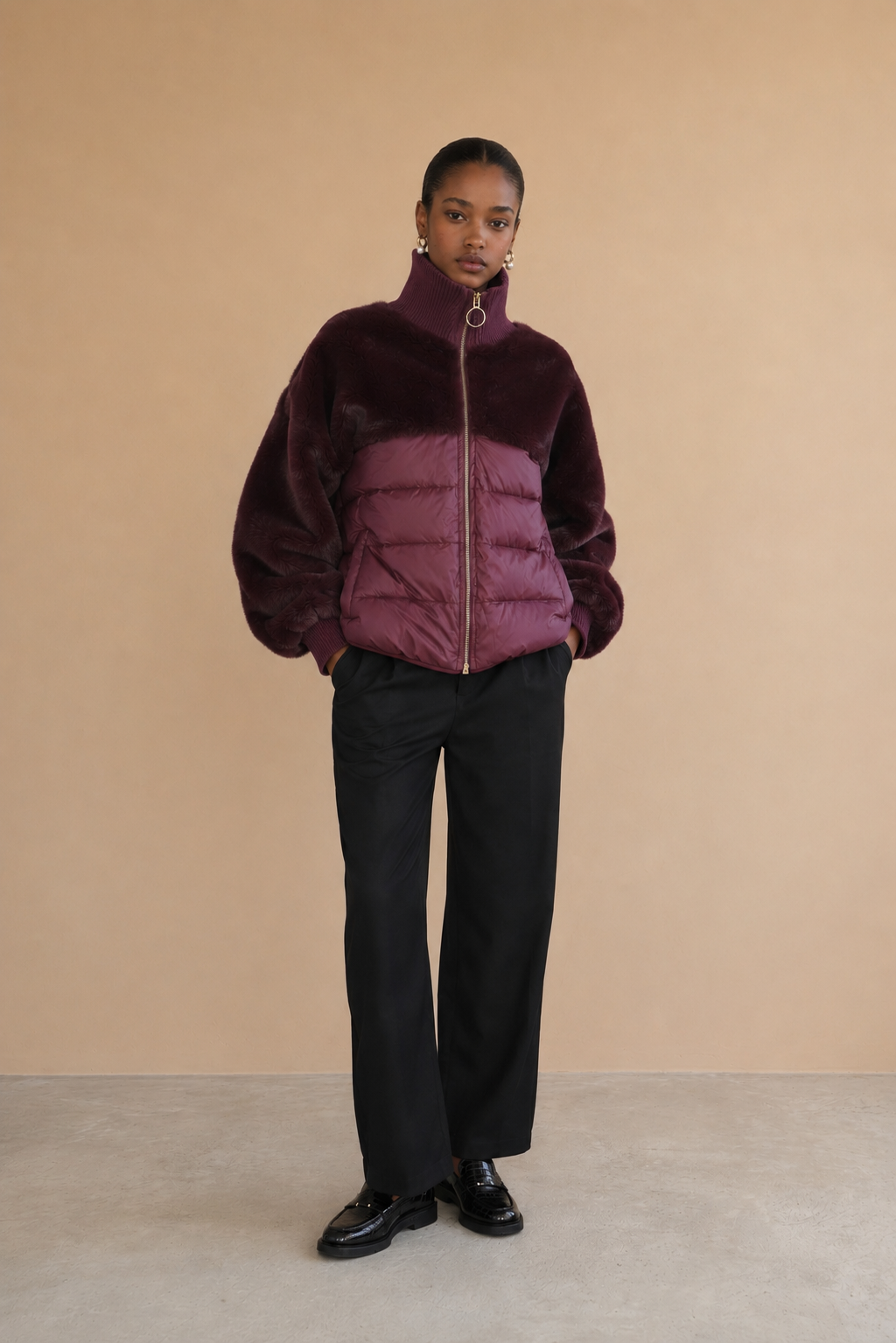 Veste Felicia - Bordeaux