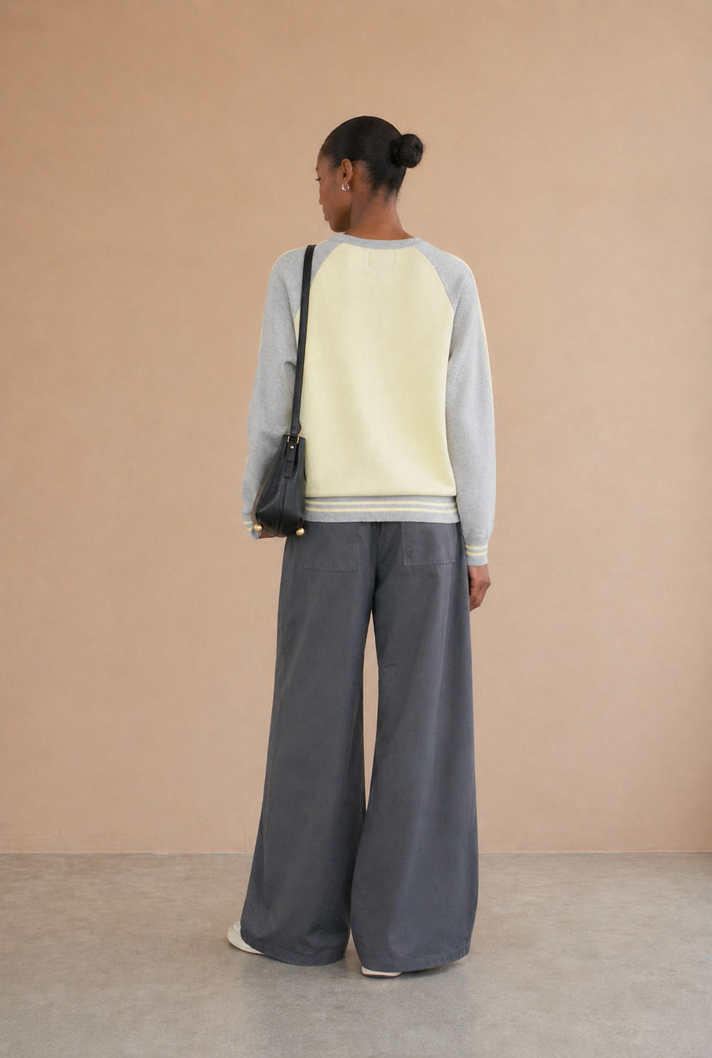 Pull Indira - Gris et Citron