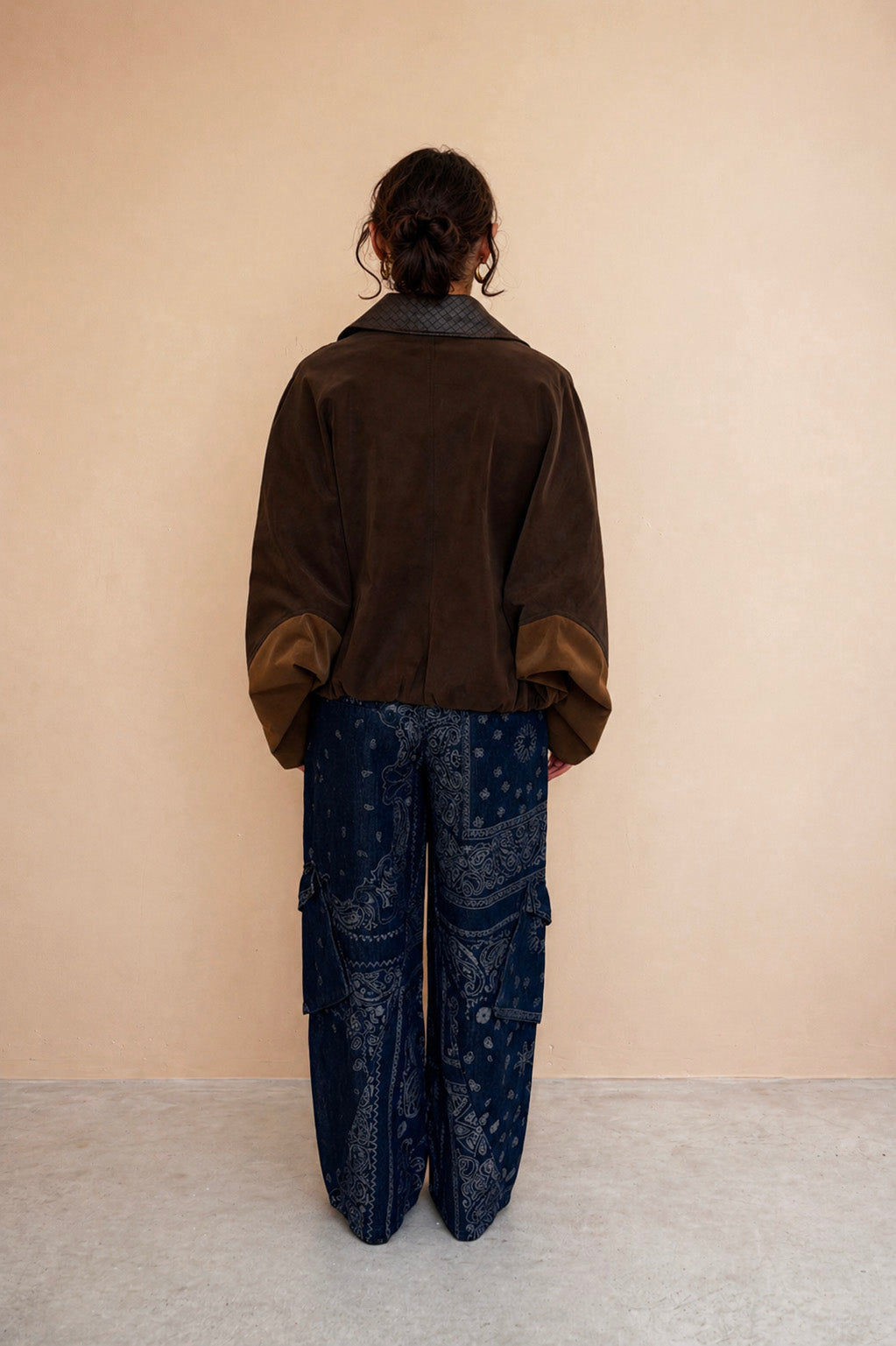 Veste Leandro - Patchwork Camel