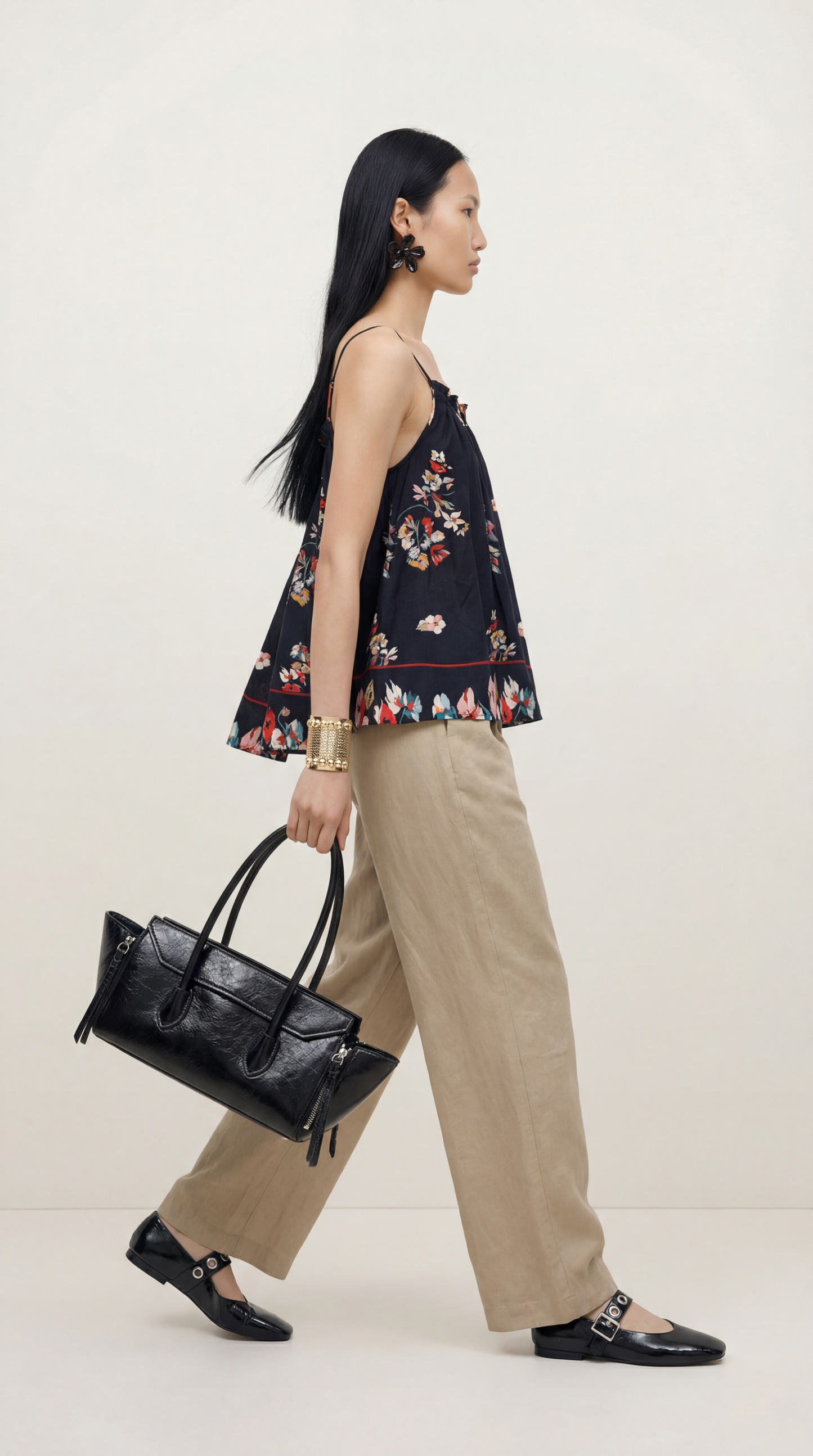 Pantalon Nolise beige