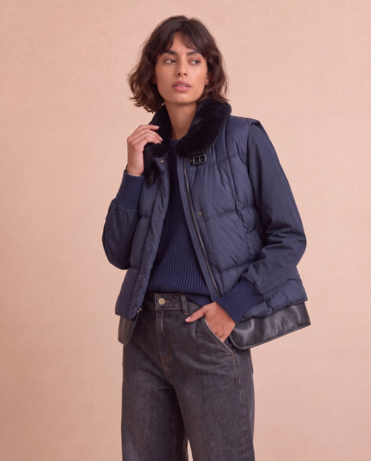 Doudoune sans manches Amarys - Navy