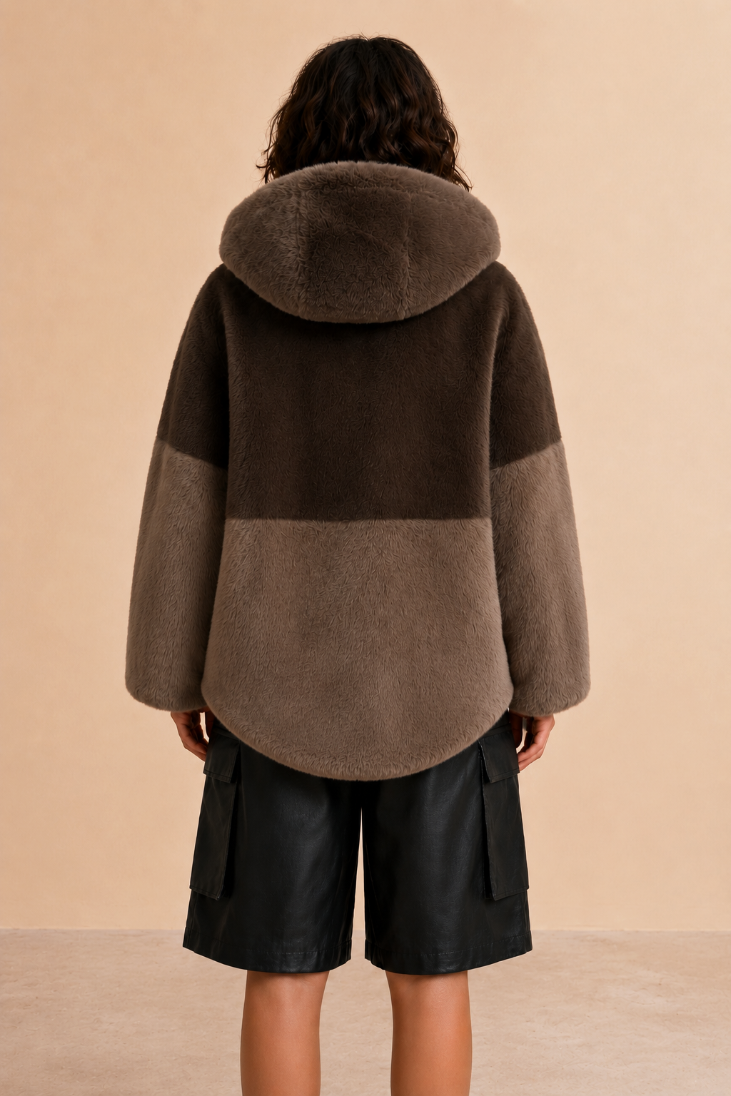 Veste Melie - Mix Brun Choco