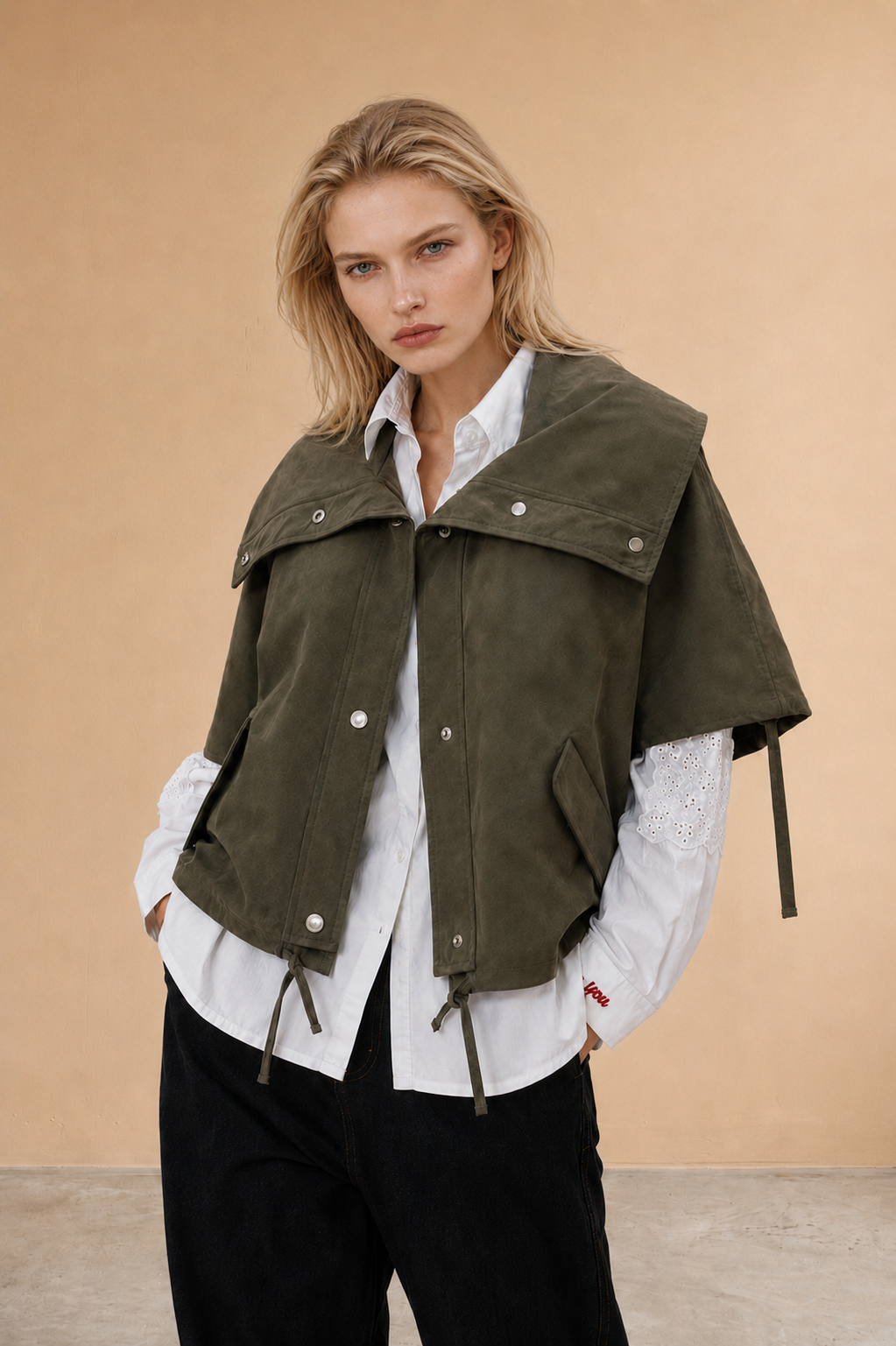 Veste Oryn - Patchwork Kaki