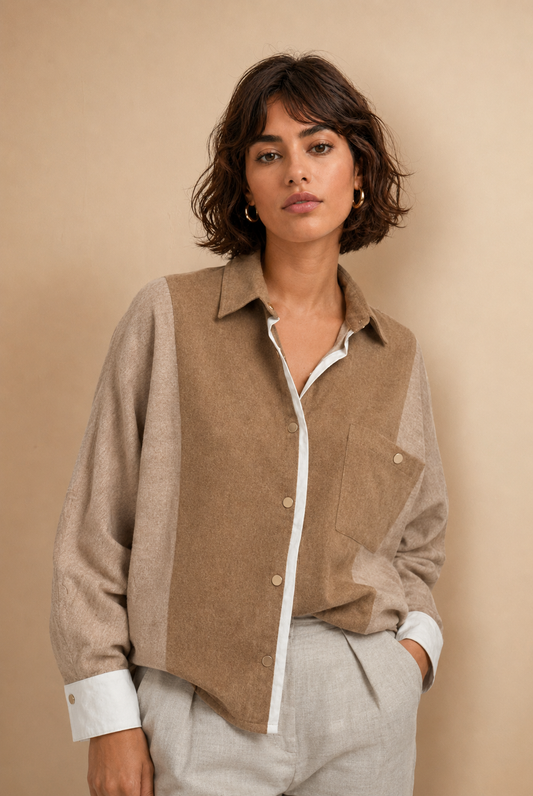 Top Ovy - Beige