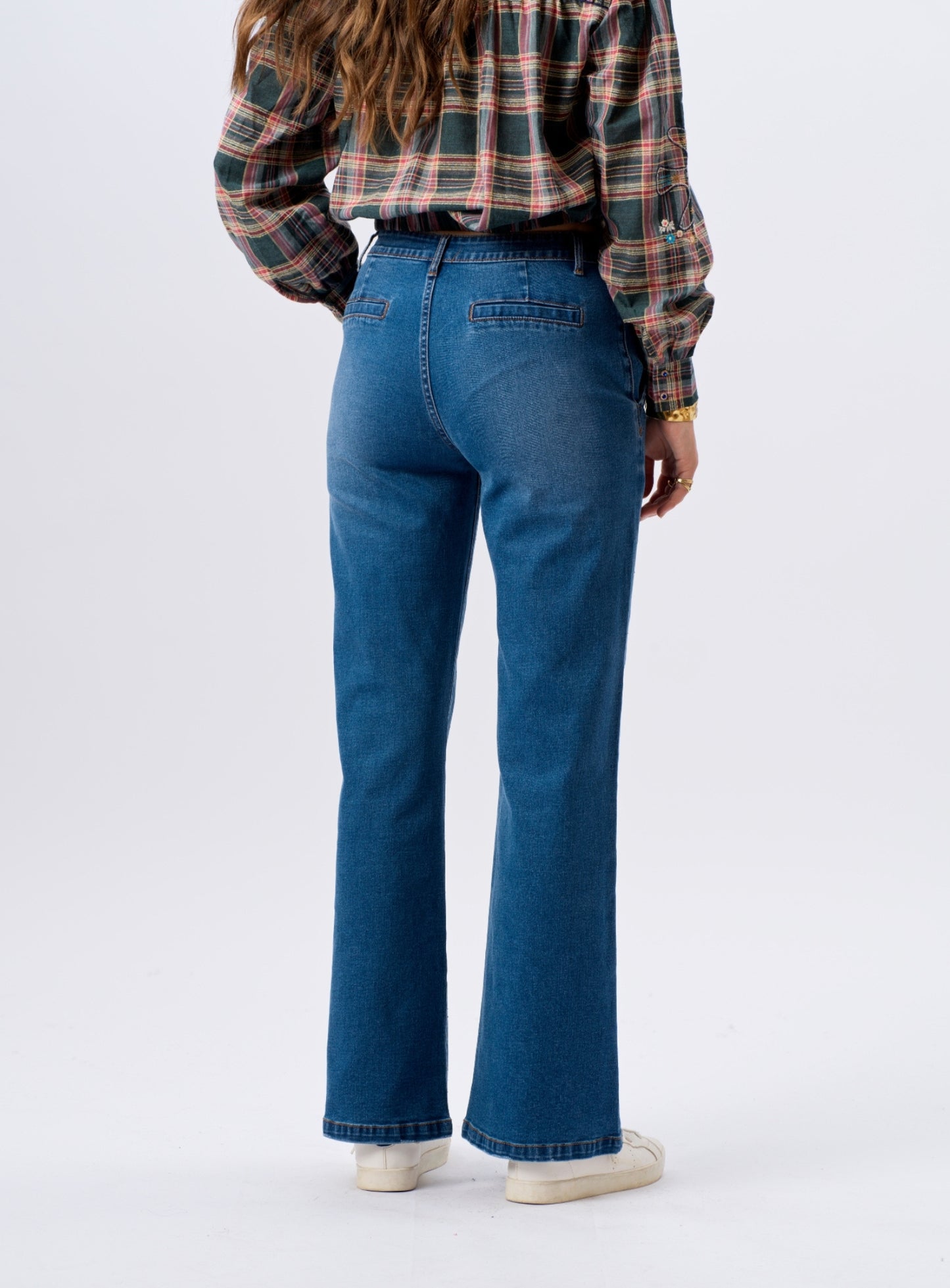 Pantalon Penny Strass Bleu