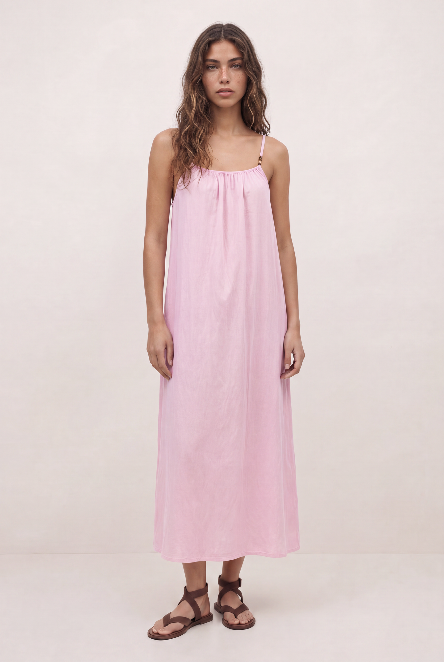ROBE PAULETA rose ou menthe