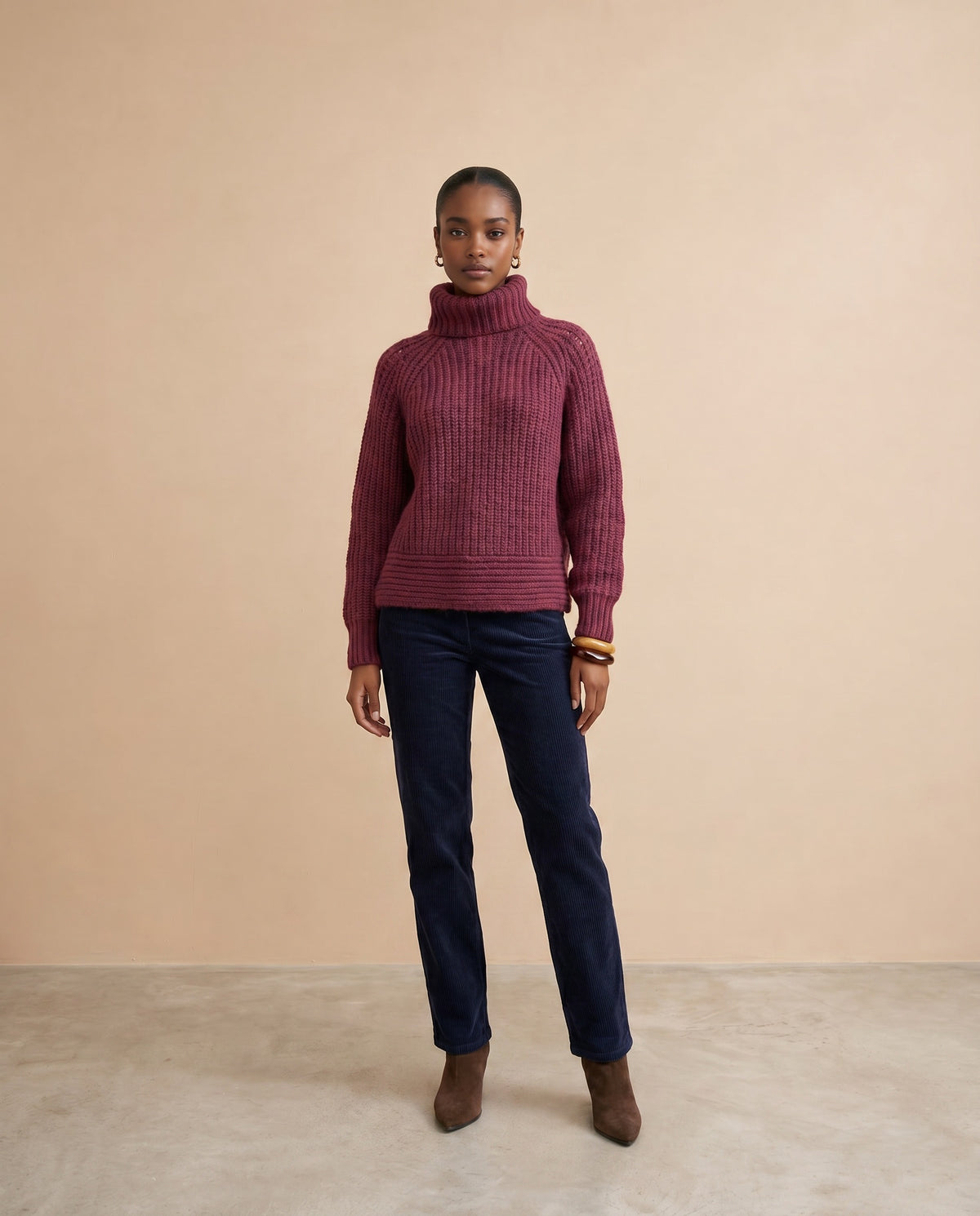 Pull Lume - Bordeaux
