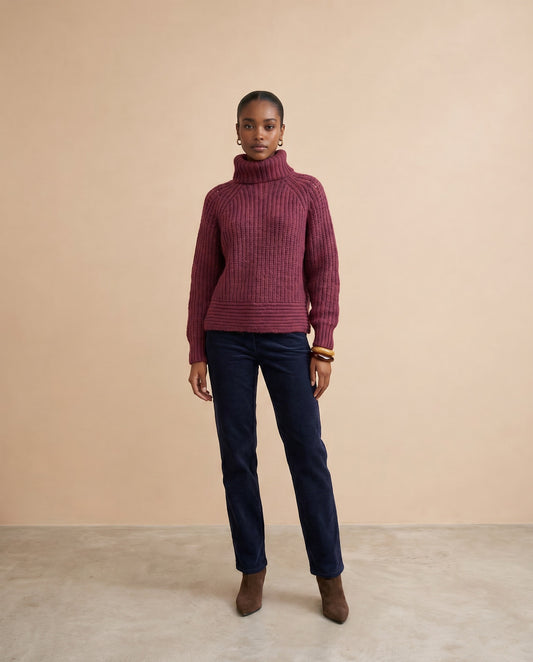 Pull Lume - Bordeaux
