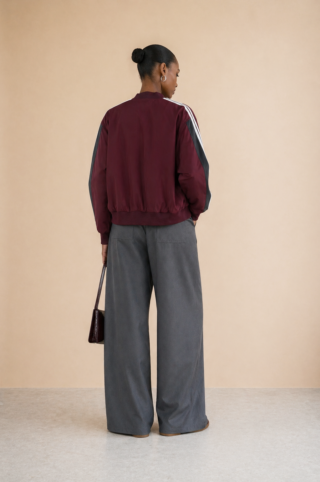 Blouson bomber sport Tiago - Bordeaux