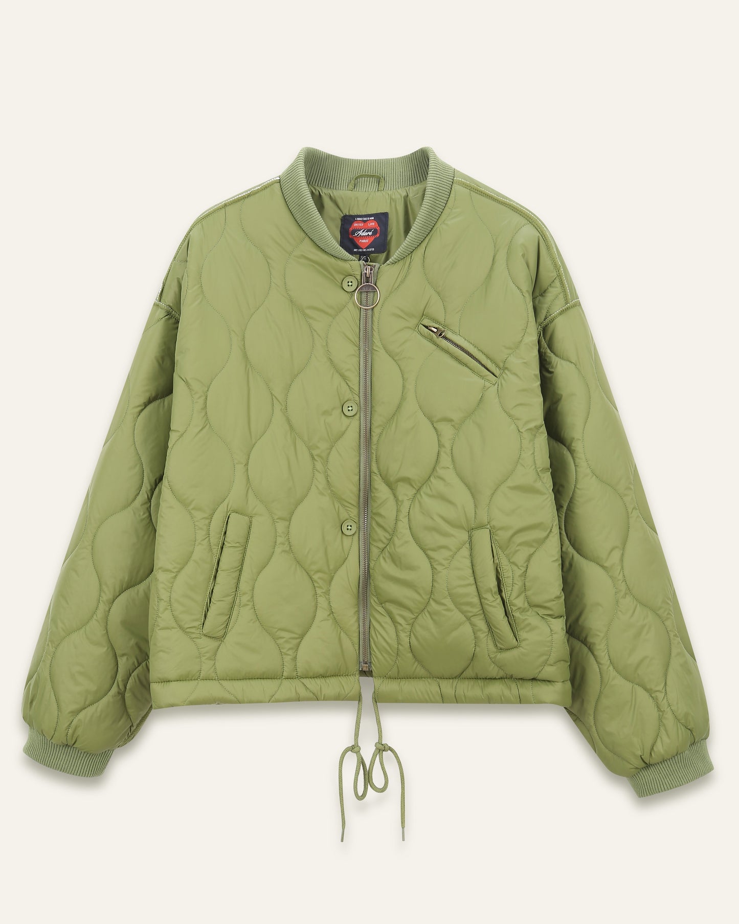 Bomber matelassé Ondine - Olive