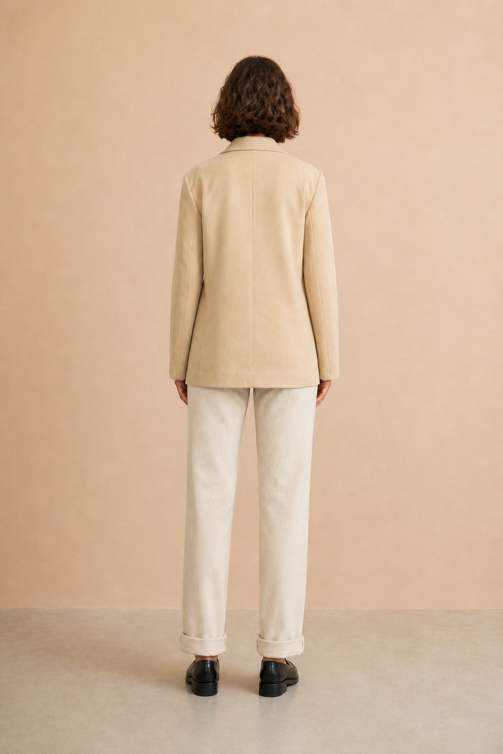 Pantalon de tailleur Zolina - Beige