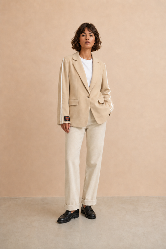 Pantalon de tailleur Zolina - Beige